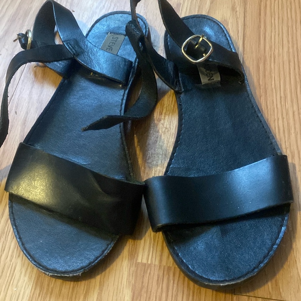 Worn Steve Madden marry Jane strap sandals